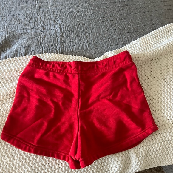Red Nike shorts - Picture 2 of 3